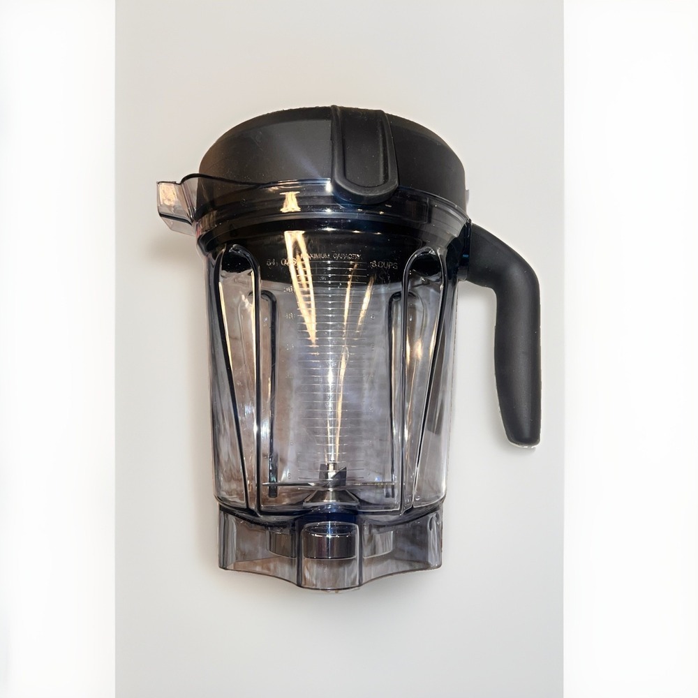 64oz Low-Profile Blender Pitcher Container Replacement for Vitamix Clear Black - Picture 9 of 11